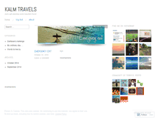 Tablet Screenshot of kalmtravels.com